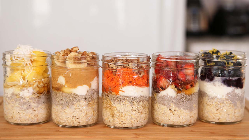 Ленивая Овсянка в банке