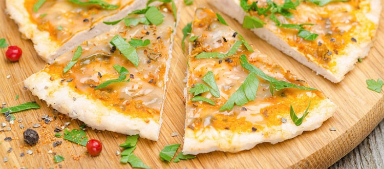 Пицца из курицы в духовке + 3 низкокалорийных рецепта пиццы